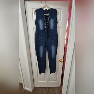 Unbranded denim jumpsuit